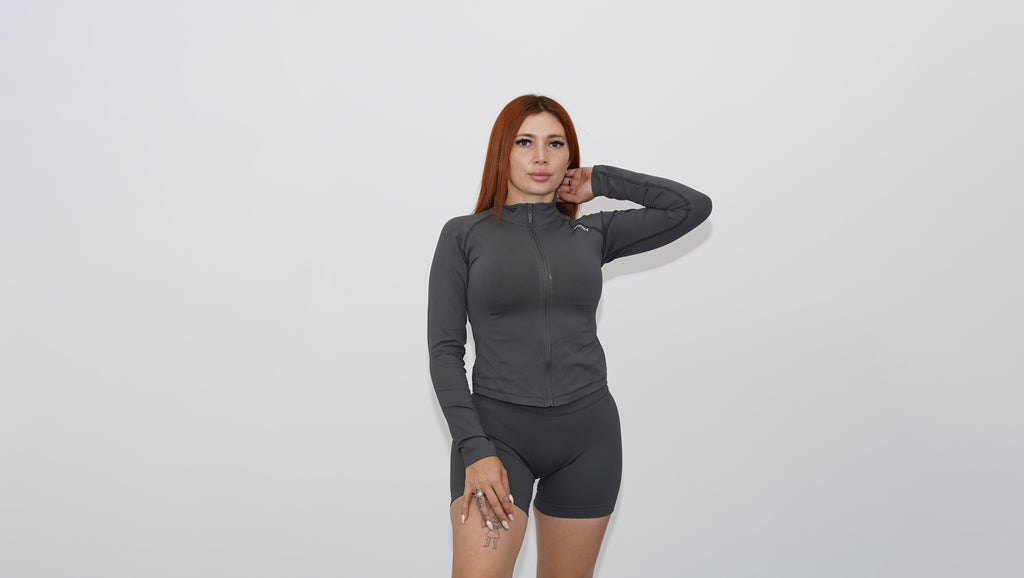 3-piece set gray with short