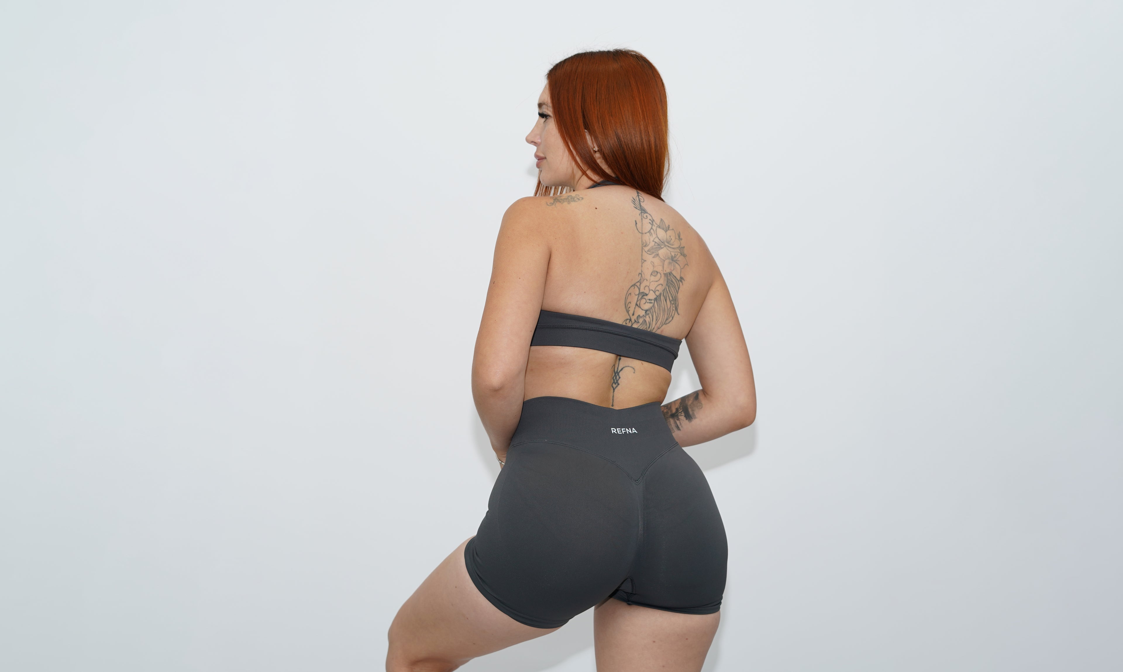 3-piece set gray with short