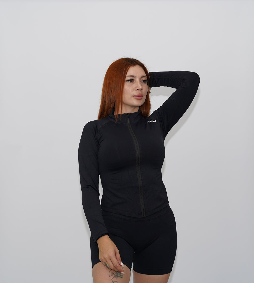 3-piece set black with short