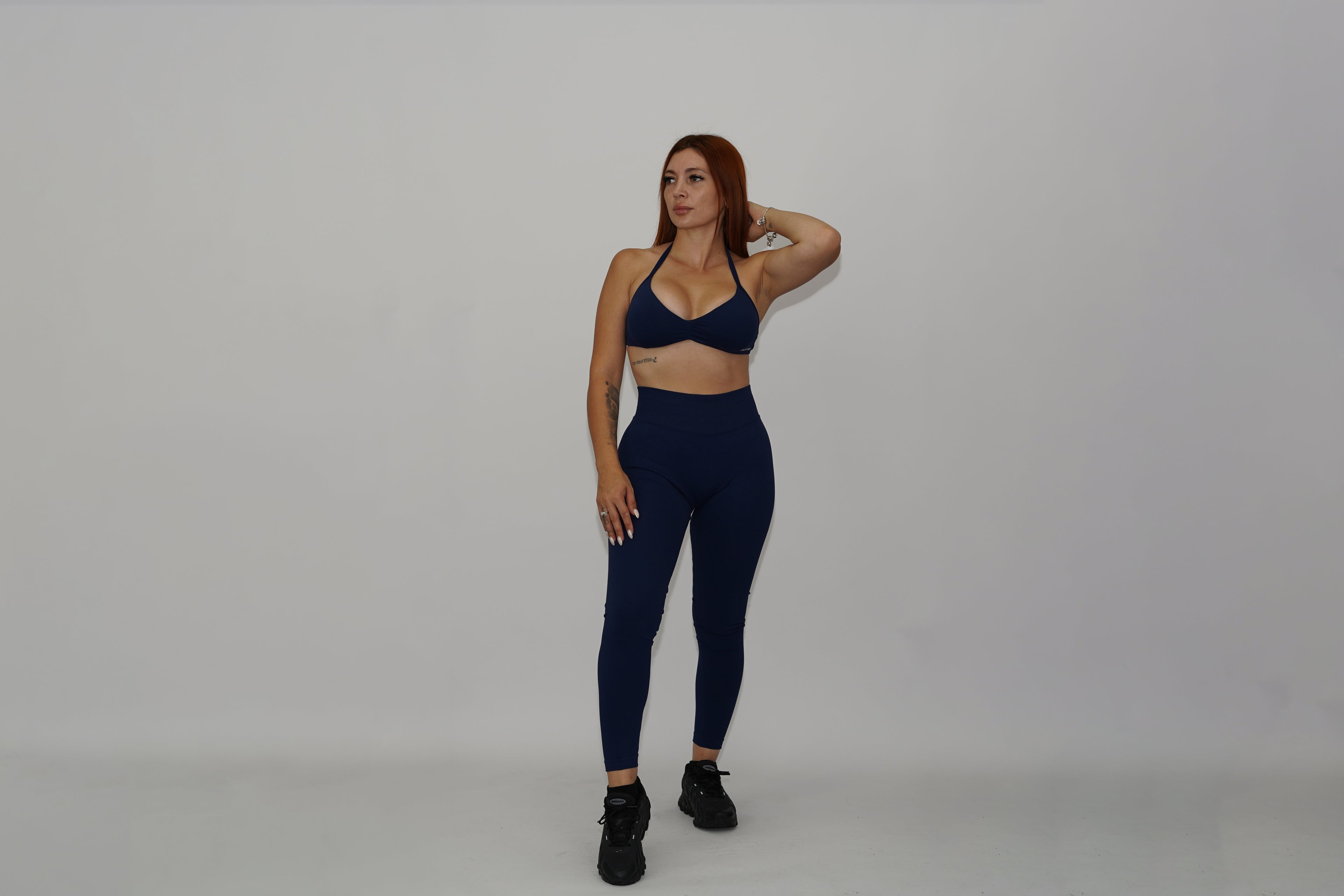impulse set navy blue leggings